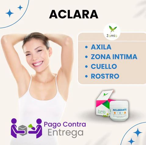 Zamia Glow™:“Crema aclarante de manchas “Fórmula Natural con Ácido Kójico, Vitamina C, Vitamina E, Caléndula y Ácido Glicólico”🌿 🌸