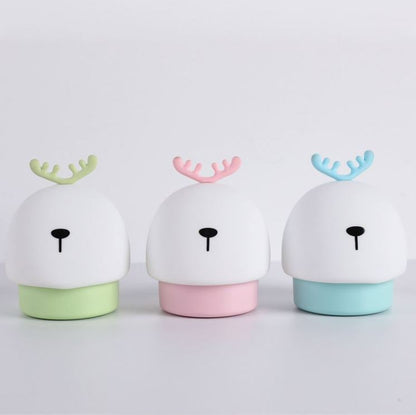 LumiTouch RGB™:🌙💡 Lámpara Nocturna Touch RGB – Silicona Suave, 7 Colores, Control Táctil y Recargable USB 🔋✨