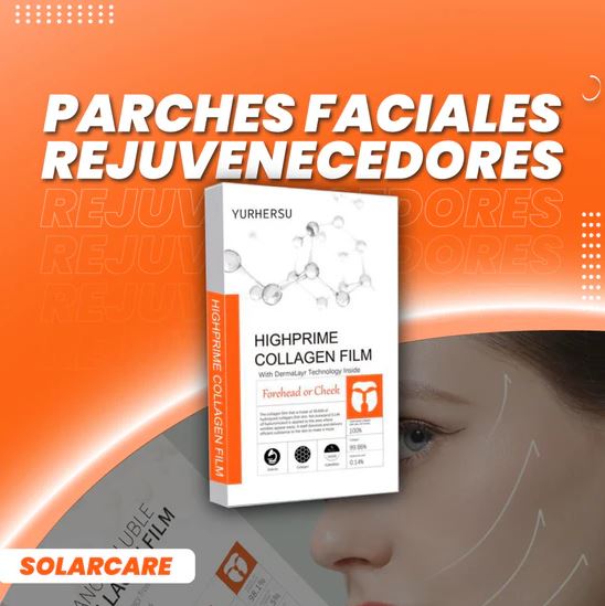 Piel Eterna™:Parches de Colágeno con Ácido Hialurónico🌸💎