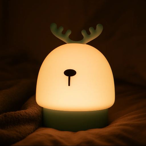 LumiTouch RGB™:🌙💡 Lámpara Nocturna Touch RGB – Silicona Suave, 7 Colores, Control Táctil y Recargable USB 🔋✨