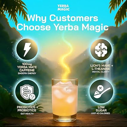 Yerba Magic™: energía limpia, vientre feliz, mente clara.