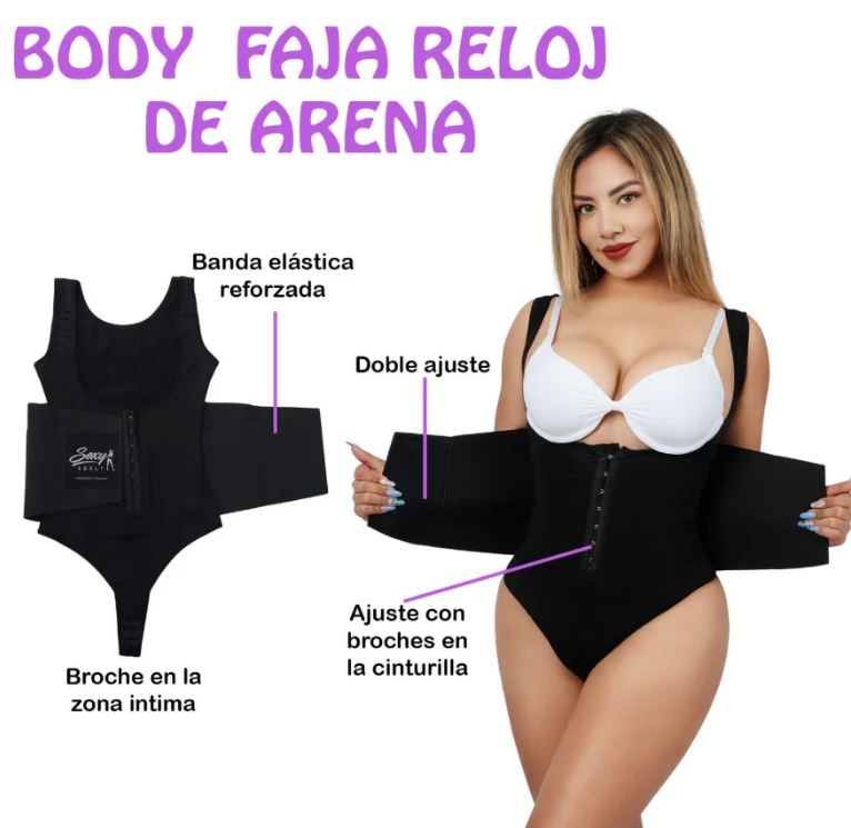 👗🔥 CurvyHour™ – Faja Moldeadora Ajustable | Soporte Abdomen Alto, Medio y Bajo 💪 | Tejido Elástico Premium ✨ | Discreta Bajo la Ropa 👗
