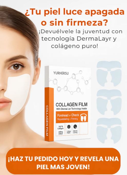 Piel Eterna™:Parches de Colágeno con Ácido Hialurónico🌸💎