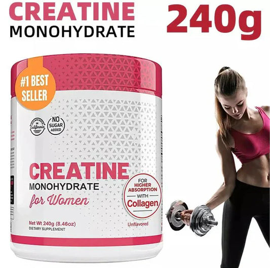 🏋️‍♀️💖 Creatina monohidratada + Colágeno Pro Max: doble poder para tu cuerpo y belleza